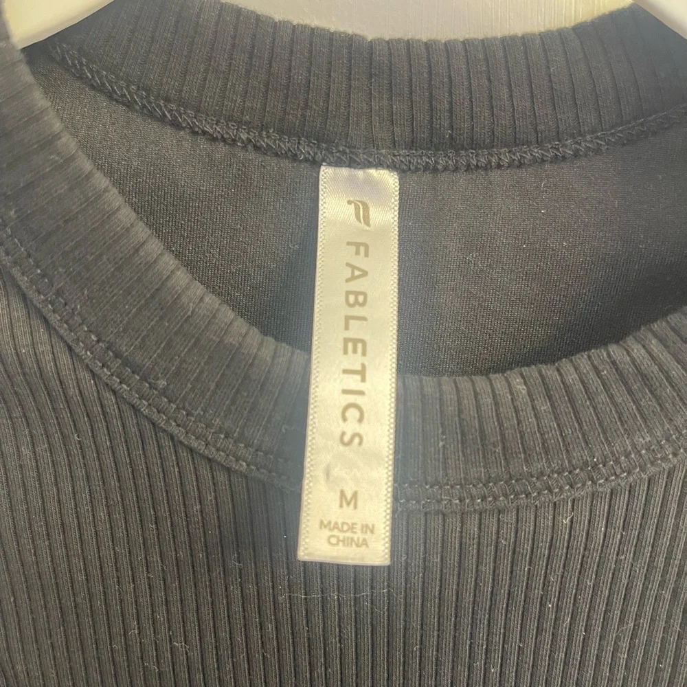 Fabletics Classic Black Tank Top - Picture 3 of 3